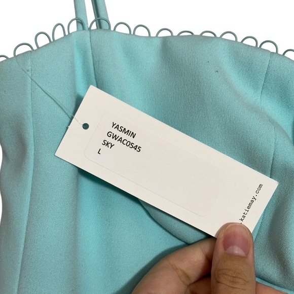 Katie May Sky Blue Yasmin Maxi Dress Gown Women’s US L - Picture 6 of 10